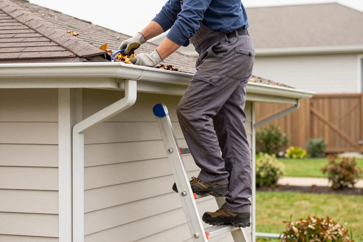 Gutter cleaning
